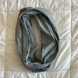 Heather gray infinity scarf